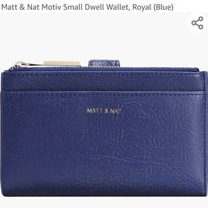 Blue Matt & Nat wallet